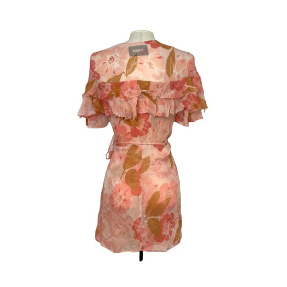 Reformation Hibiscus Floral Wrap Dress - Picture 4 of 7